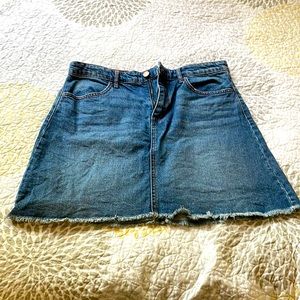 Jean skirt